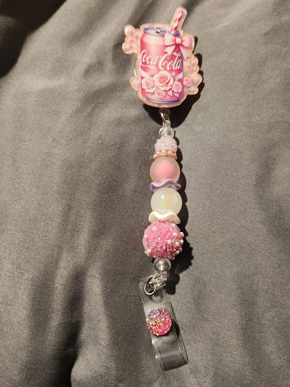 Beaded Badge Reels - Hello Kitty, Groot, Keroppi & More $14 Each